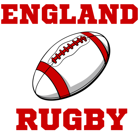 England Rugby Ball T-Shirt (White)